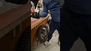 change wheel bearing trial bike gas gas rear