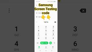 Samsung screen Testing code*#0*# @sajid237 #samsung #samsunggalaxy #screen