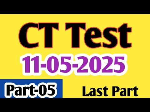 CT Test 11-5-2025 kpk | Etea CT Test 11 May 2025 at 7:30 a m part-05