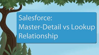Salesforce: Master-Detail vs Lookup Relationship