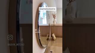 Modern Vanity Designs India, Classy Vanity for Women, Modular Vanity Table India. #vanity