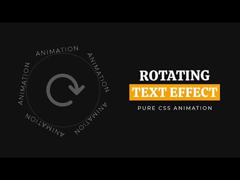 Text Rotation Around a Circle | Quick CSS Tricks