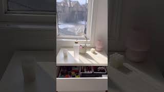 Weekly room reset #cleaningmotivation #aesthetic