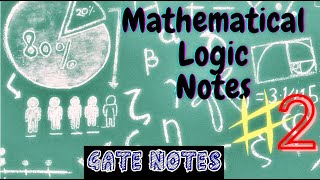 Made Easy :/#2/  MATHEMATICAL LOGIC NOTES///