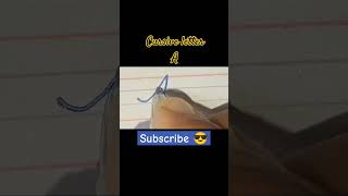 Cursive letters A | @MeerabKhan-gw4qw #abcwriting #letterabc
