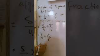#math #algebraicfraction #division #mathonline #loveformath #beautyofmath #short #viral