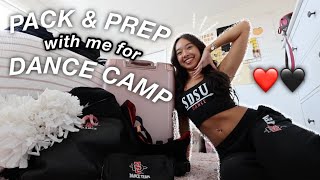 PREP & PACK WITH ME FOR DANCE CAMP