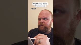 The Meeting About Homophones #homophonesinenglish #homophones #english #englishlanguage #esl #eal