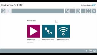 Cómo conectarse a dispositivos Hart Endress+Hauser con DeviceCare