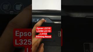 how to red light blinking problem 👉Epson L320 L3250 L3110 L3150 All-in One Color printer Paper jam