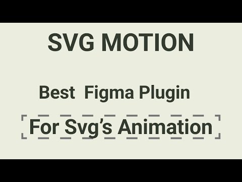 Best Figma Plugin for Svg's Animations
