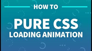 Loading circle animation Create in CSS.
