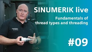 SINUMERIK live Fundamentals of thread types and threading