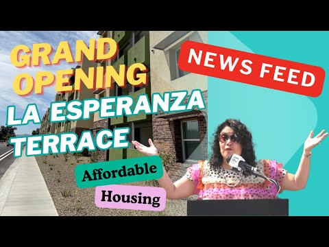 Grand Opening of La Esperanza Terrace Affordable Housing | News Feed
