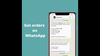 OkCustomer Whatsapp bot demo