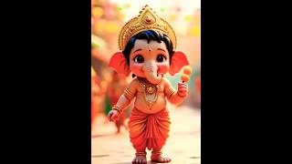 Parvati chya Bala Jay shree Ganesh moraya bappa #cute #ganeshchaturthispecial #tending #shorts#viral