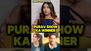 The Traitors Contestant Apoorva aka rebel said Purav jha😳😱📈🧠 #thetraitors @filmygyanvideos