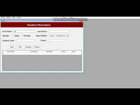 C sharp project part 15