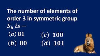 S_6 groups problem #csirnetmathematicalscienceonline