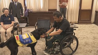 「介助犬」愛媛でわずか１頭　認知度向上へ日本介助犬協会が県に協力を訴える【愛媛】