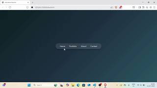 "🔥 Stunning Navbar Animation with HTML & CSS" |  (No JavaScript!)