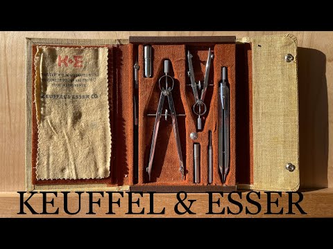 Review - Vintage Keuffel & Esser Compass Set