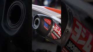 Yoshimura RS-12 Titanium Full System for 2023 KTM 250 & 450 SXF. #shorts #yoshimura #ktm