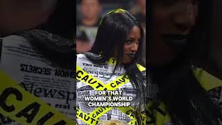 Naomi will defend the Women’s World Championship at #SummerSlam against IYO SKY and Rhea Ripley!! 🔥