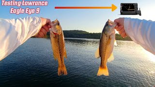 Fishing Flooded Island! Testing out the Lowrance Eagle Eye 9 with Live Sonar!