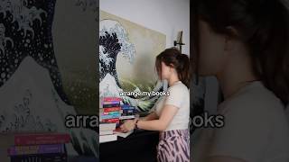 arranging books is a hobby #booktube #bookish #booktok #bookgirl #books #bookrec