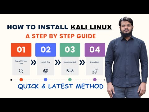 How to install Kali Linux 2023 1 in Oracle virtual box using 7zip