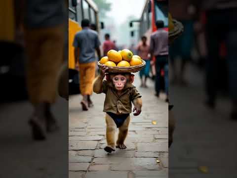 banz monkey  #funny #animalshorts #cute