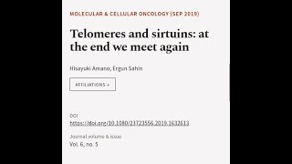 Telomeres and sirtuins: at the end we meet again | RTCL.TV