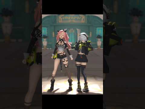 【Zenless Zone Zero MMD】Nicole Anby Vanitosa Dance Motion Dl