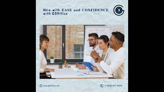 Hire with 𝐄𝐀𝐒𝐄 𝐚𝐧𝐝 𝐂𝐎𝐍𝐅𝐈𝐃𝐄𝐍𝐂𝐄 with G3office!!