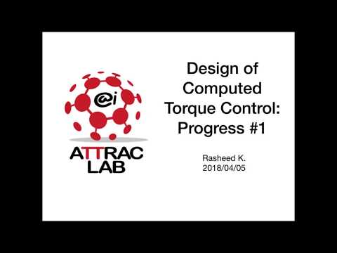 Computed Torque Control of Single Link Robot