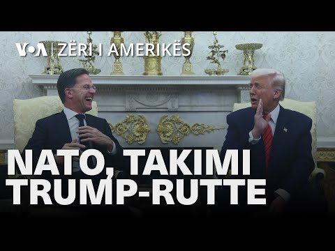 Presidenti Donald Trump takohet me Sekretarin e Përgjithshëm të NATO-s