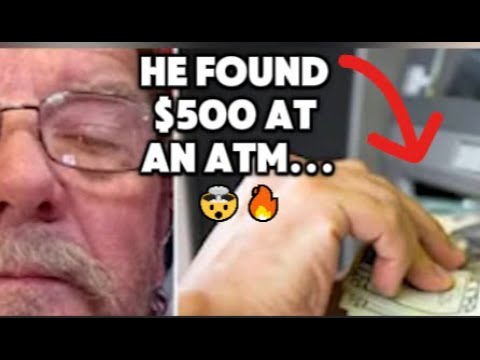 He Found $500 Forgotten at an ATM – You Won’t Believe What Happened Next!#truestory