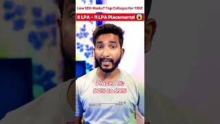 😎  TOP Private Engineering Colleges ⋮ Low 12th & JEE Main 2024 Score ⋮ With 8-11 LPA Placements! 🔥