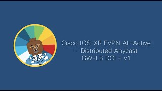Cisco IOS-XR EVPN All-Active-Distributed Anycast GW L3 DCI - v1 - Trailer