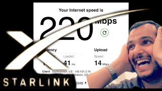 Starlink close up shots + setup and installation + internet speed tests