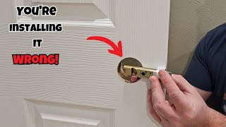 How to Install a Kwikset Door Knob/Handle | DIY Door Handle Installation Tips & Tools