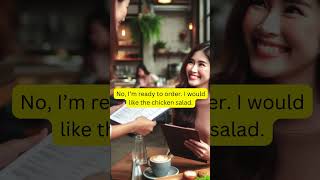 English Speaking Practice: How to Order Food Like a Pro! 🍔🥤 | Short Conversation for Beginners