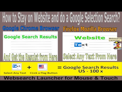 Google Selection Search Without Leaving The Active Website