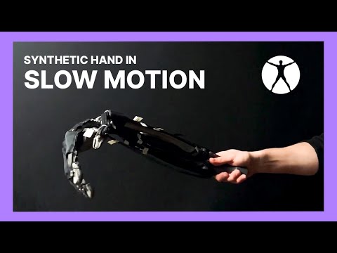 Clone Synthetic Hand in Slow Motion