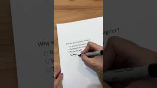 Why are you a designer?🧐 #graphicdesign #freelancedesign #graphicdesigner #freelancedesigner