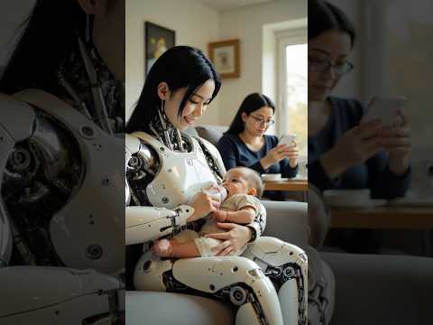 Buy a robot to help you take care of your baby. #robot