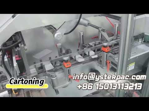 Fully Automated Vape Packaging Line – Bagging, Boxing, Labeling, and Laser Coding in One Flow