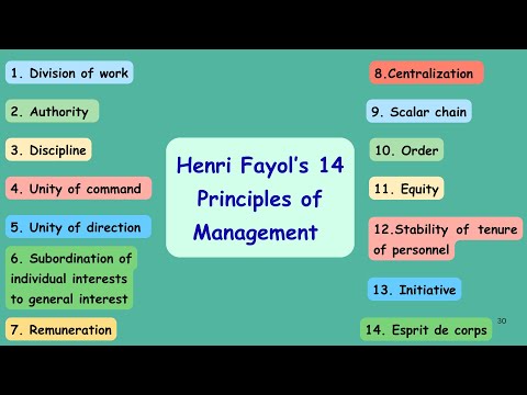 Henri Fayol’s 14 Principles of Management with Examples