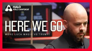 LUCA AT IT AGAIN! Luca Brecel MAGIC Helps Him Fight Back vs. Judd Trump | Halo World Championship